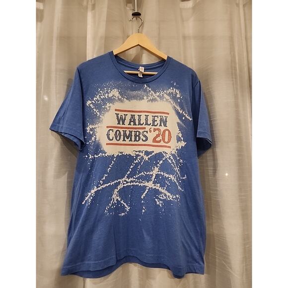 Morgan Wallen Luke Combs '20‎  Concert Tshirt - Picture 1 of 10